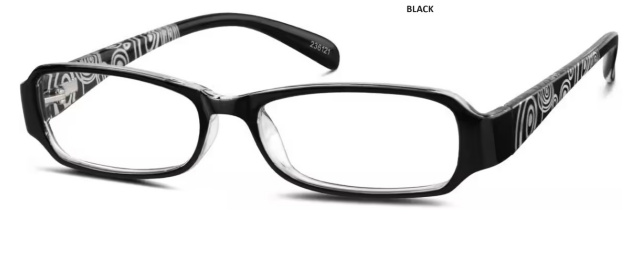 PLASTIC FRAME-RECTANGLE-Full Rim-Custom Reading Glasses-CE1632