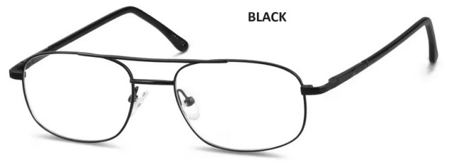 STAINLESS STEEL FRAME-AVIATOR-Full Rim-Custom Reading Glasses-CE3154